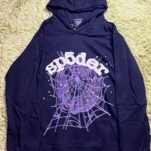 Spider OG Web Hoodie Black